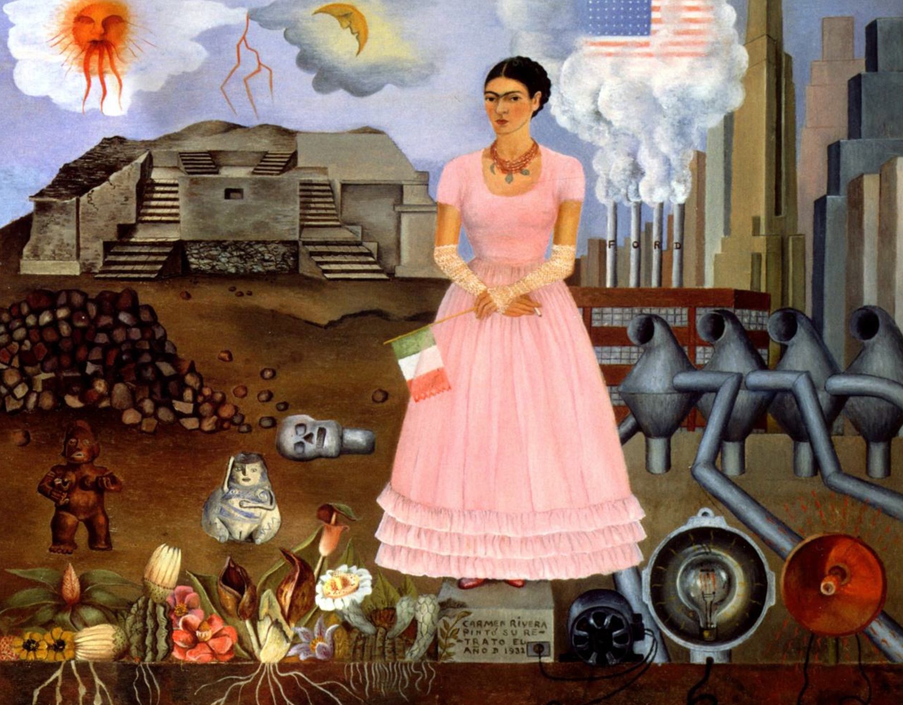 Magic realism art by Frida Kahlo