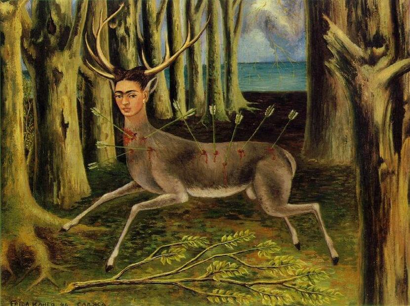 Magic realism art by Frida Kahlo